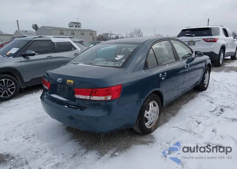 2006 Hyundai Sonata Gl z USA, uszkodzony, nr VIN 5NPET46C16H098313